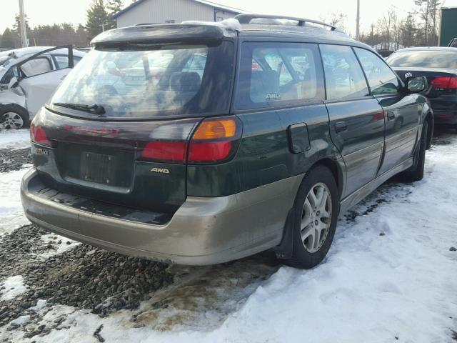 4S3BH675536652247 - 2003 SUBARU LEGACY OUT GREEN photo 4