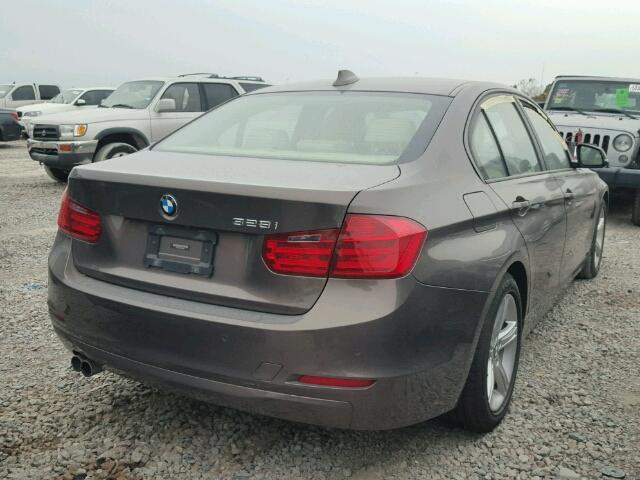 WBA3A5C57EJ463878 - 2014 BMW 328 I BROWN photo 4