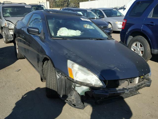 1HGCM72643A027231 - 2003 HONDA ACCORD EX BLACK photo 1