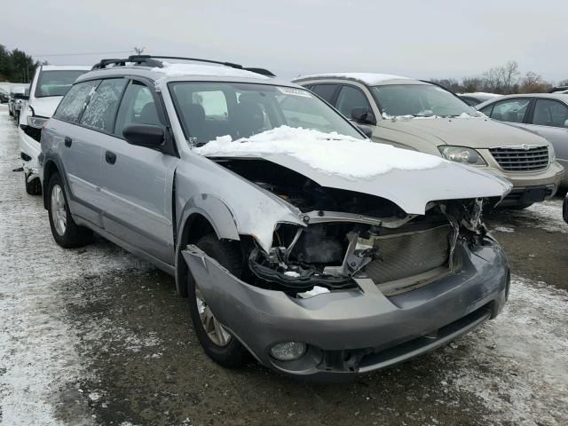 4S4BP61C257388617 - 2005 SUBARU LEGACY OUT GRAY photo 1