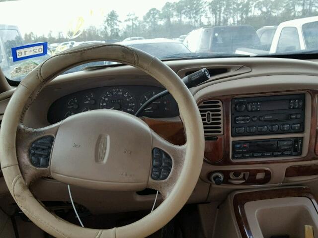 5LMRU27L2WLJ25444 - 1998 LINCOLN NAVIGATOR BLACK photo 9