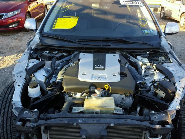 JN1BV7AR3EM691575 - 2014 INFINITI Q50 BASE Plata foto 7