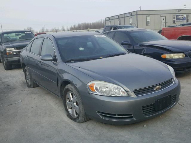 2G1WT58K179214914 - 2007 CHEVROLET IMPALA LT GRAY photo 1