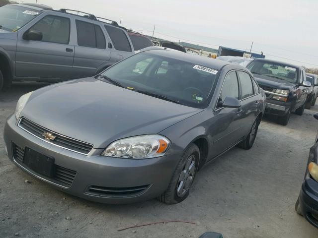 2G1WT58K179214914 - 2007 CHEVROLET IMPALA LT GRAY photo 2