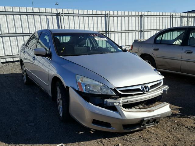 1HGCM664X7A033401 - 2007 HONDA ACCORD SE SILVER photo 1