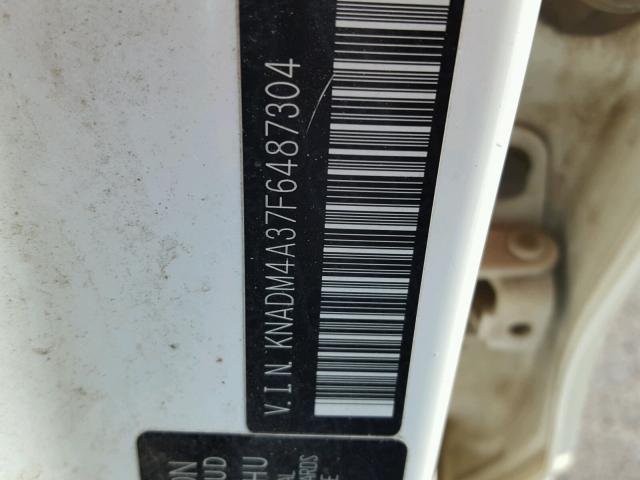 KNADM4A37F6487304 - 2015 KIA RIO LX Մոխրագույն լուսանկար 10