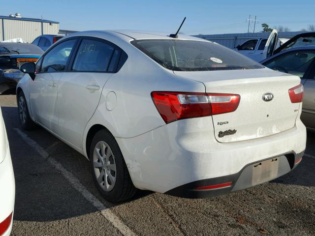 KNADM4A37F6487304 - 2015 KIA RIO LX Մոխրագույն լուսանկար 3