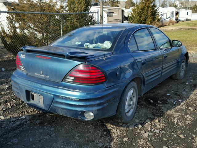 1G2NE52F12C311786 - 2002 PONTIAC GRAND AM S GREEN photo 4