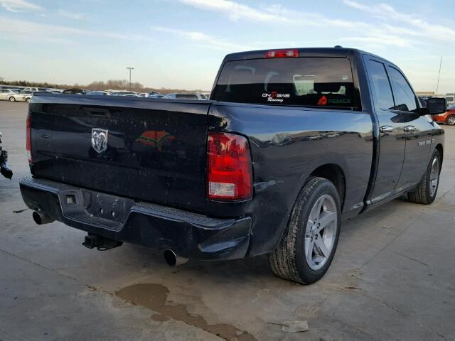 1C6RD6FT6CS216077 - 2012 DODGE RAM 1500 S BLACK photo 4