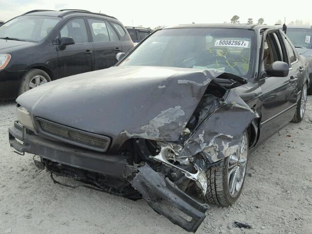 JH4KA7676NC034709 - 1992 ACURA LEGEND LS გრაფიტი ფოტო 2