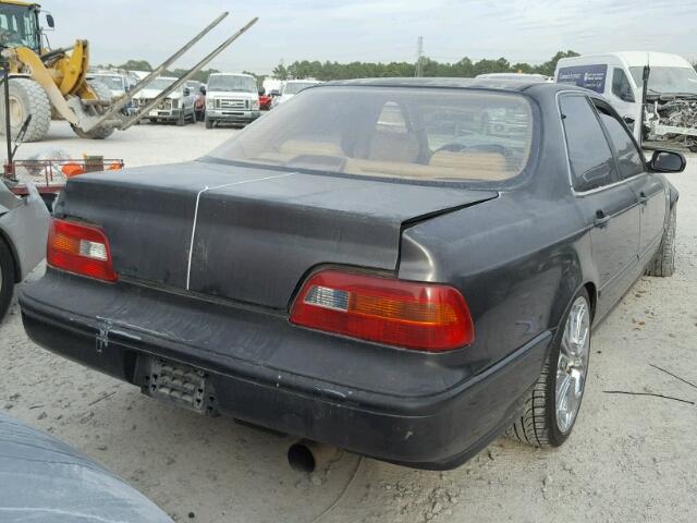 JH4KA7676NC034709 - 1992 ACURA LEGEND LS CHARCOAL photo 4