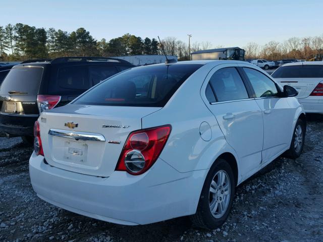 1G1JC5SB6G4115849 - 2016 CHEVROLET SONIC LT WHITE photo 4