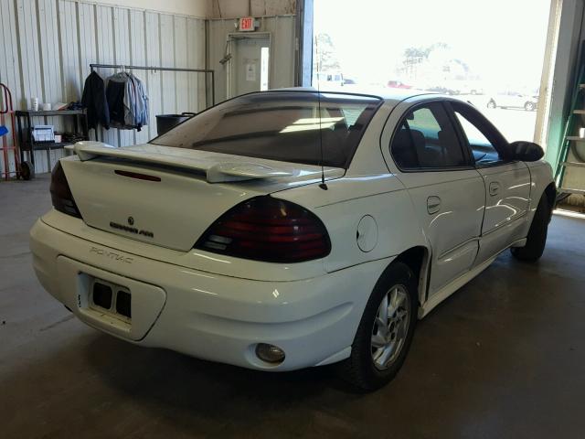 1G2NF52E24M690671 - 2004 PONTIAC GRAND AM S WHITE photo 4