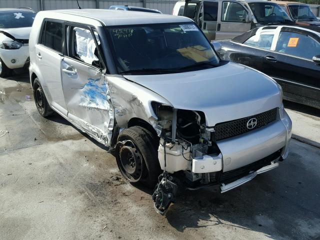 JTLKE50E191089379 - 2009 TOYOTA SCION XB GRAY photo 1