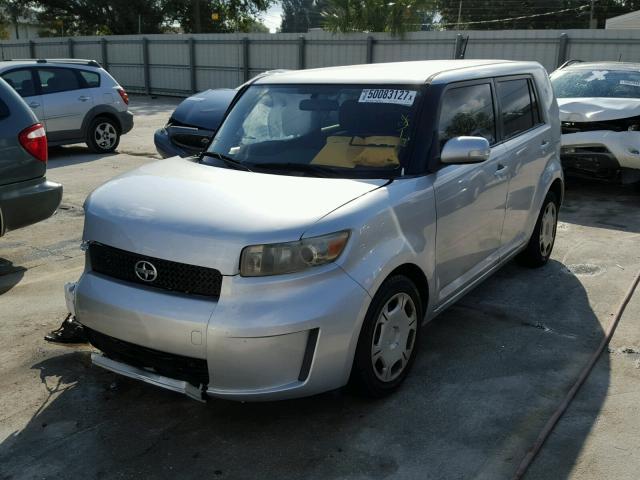 JTLKE50E191089379 - 2009 TOYOTA SCION XB GRAY photo 2