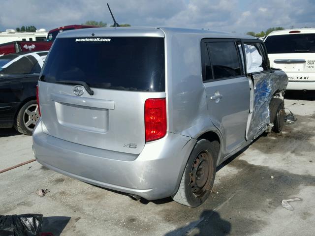 JTLKE50E191089379 - 2009 TOYOTA SCION XB GRAY photo 4