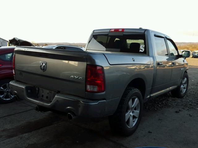 1D3HV13T39J517274 - 2009 DODGE RAM 1500 GRAY photo 4