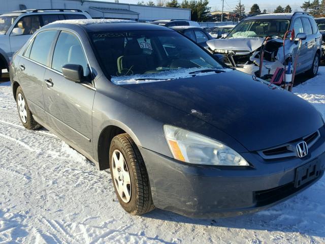 1HGCM56455A076342 - 2005 HONDA ACCORD LX GRAY photo 1