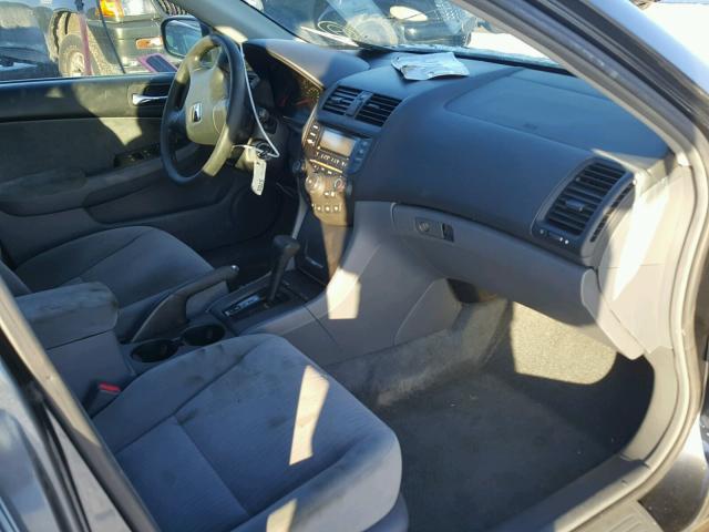 1HGCM56455A076342 - 2005 HONDA ACCORD LX GRAY photo 5