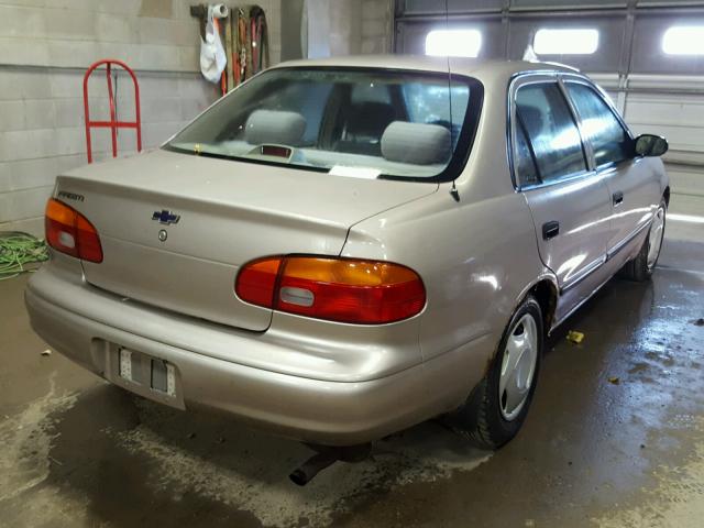 1Y1SK52811Z438263 - 2001 CHEVROLET GEO PRIZM 棕色 照片 4