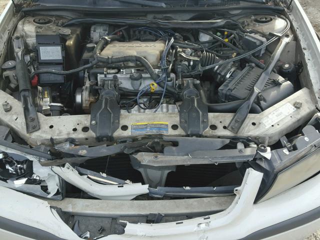 2G1WF52E839340952 - 2003 CHEVROLET IMPALA CREAM photo 7