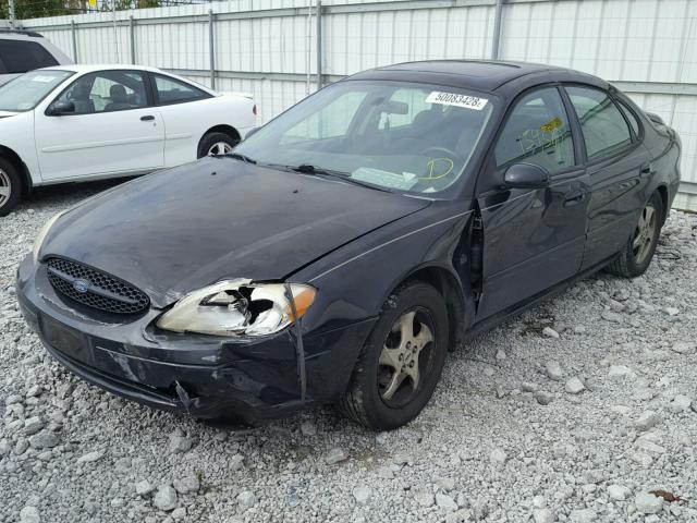 1FAFP55S33G244594 - 2003 FORD TAURUS SES BLACK photo 2