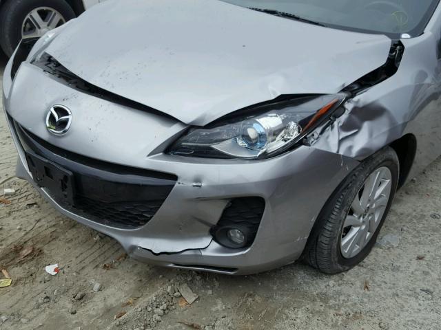 JM1BL1M76D1766523 - 2013 MAZDA 3 I SILVER photo 9