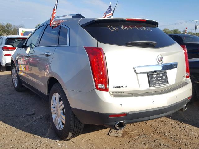 3GYFNEE34ES657437 - 2014 CADILLAC SRX LUXURY TAN photo 3