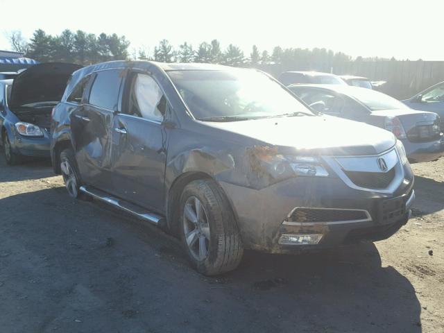 2HNYD2H26CH531061 - 2012 ACURA MDX BLACK photo 1