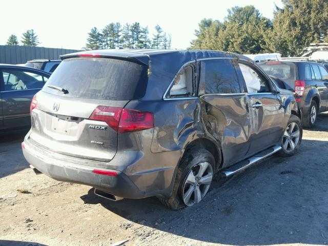 2HNYD2H26CH531061 - 2012 ACURA MDX BLACK photo 4