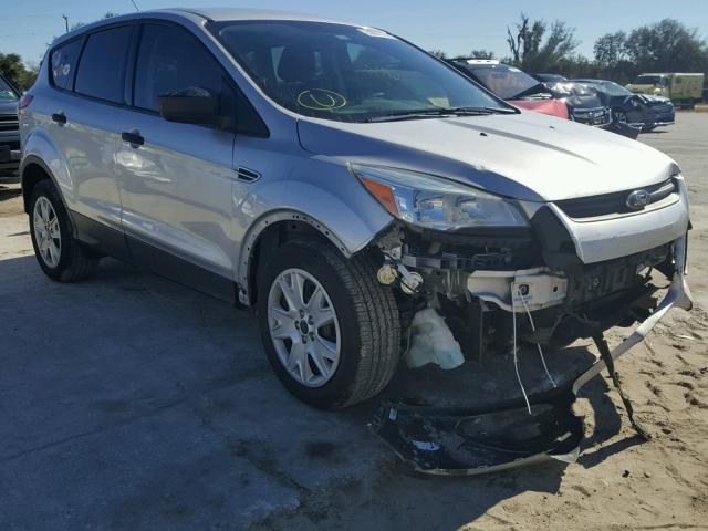 1FMCU0F79DUB60927 - 2013 FORD ESCAPE S SILVER photo 1