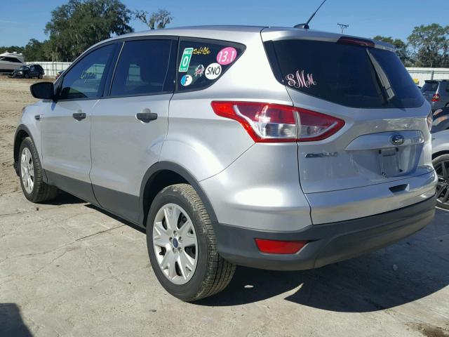 1FMCU0F79DUB60927 - 2013 FORD ESCAPE S SILVER photo 3