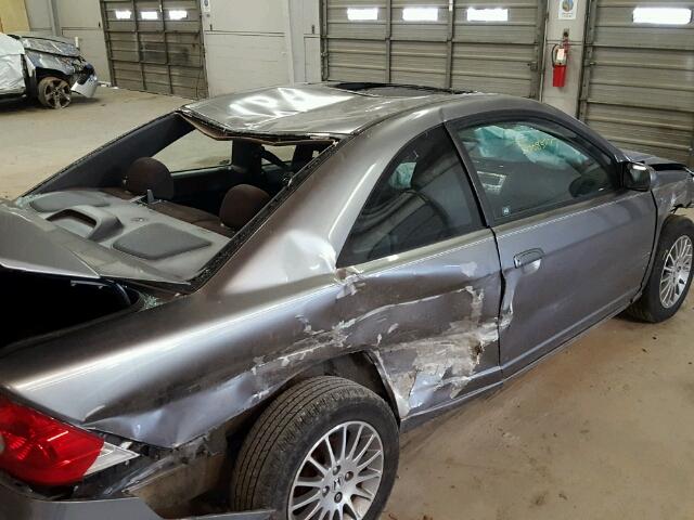 1HGEM22955L065158 - 2005 HONDA CIVIC EX 灰色 照片 10