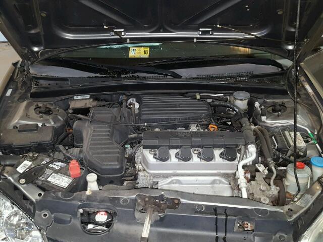1HGEM22955L065158 - 2005 HONDA CIVIC EX 灰色 照片 7