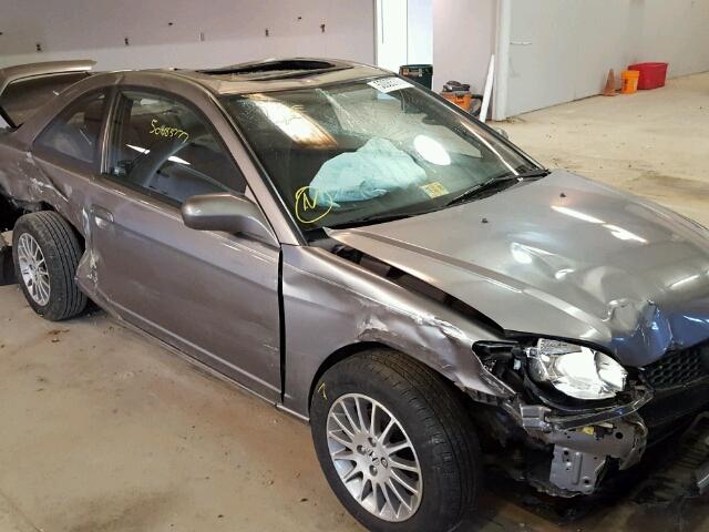 1HGEM22955L065158 - 2005 HONDA CIVIC EX 灰色 照片 9