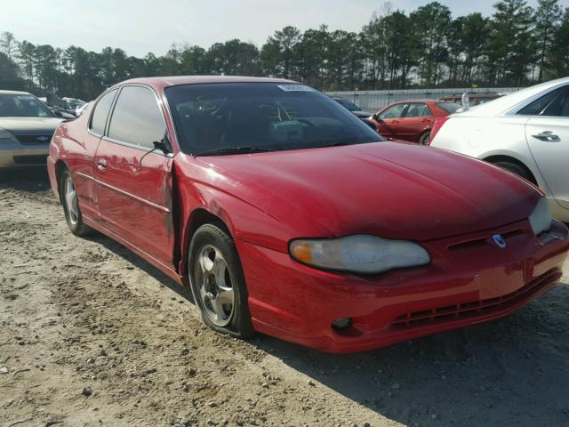 2G1WX12K039304667 - 2003 CHEVROLET MONTE CARL RED photo 1