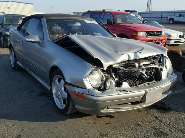 WDBLK65G83T141528 - 2003 MERCEDES-BENZ CLK 320 GRAY photo 1