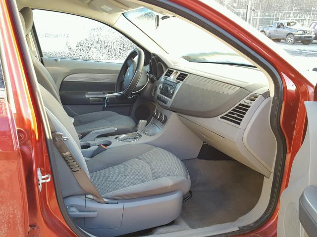 1C3LC46K27N610553 - 2007 CHRYSLER SEBRING RED photo 5