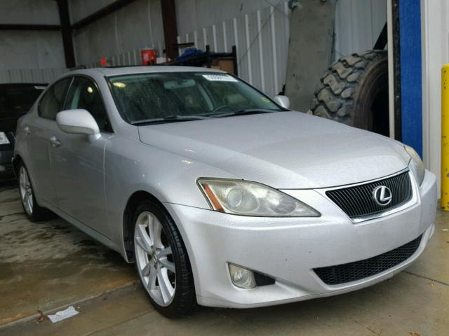 JTHBK262672043178 - 2007 LEXUS IS 250 SILVER photo 1