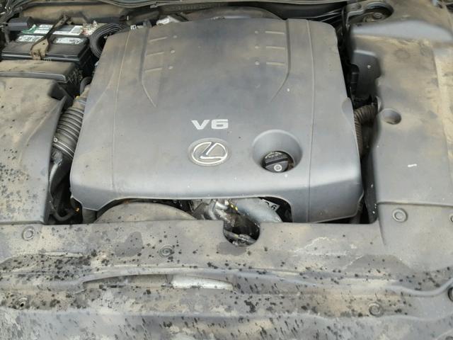 JTHBK262672043178 - 2007 LEXUS IS 250 SILVER photo 7