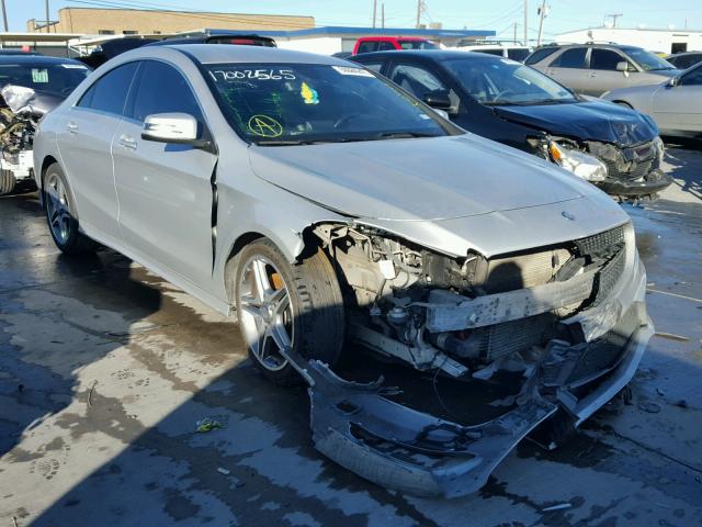 WDDSJ4EB6EN081500 - 2014 MERCEDES-BENZ CLA 250 SILVER photo 1