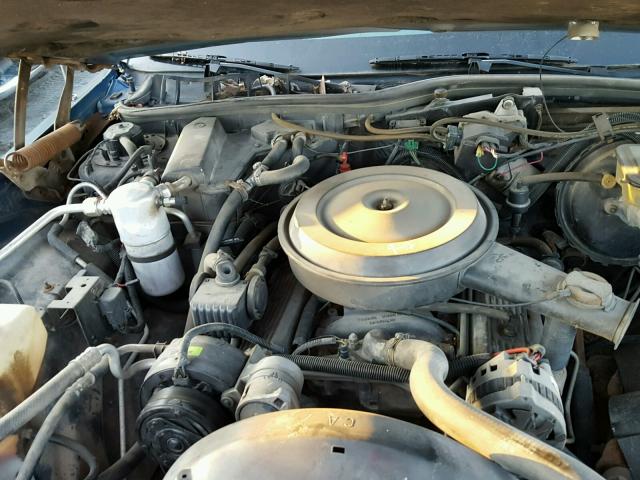 1G1BU51E6KA138054 - 1989 CHEVROLET CAPRICE CL BLUE photo 7