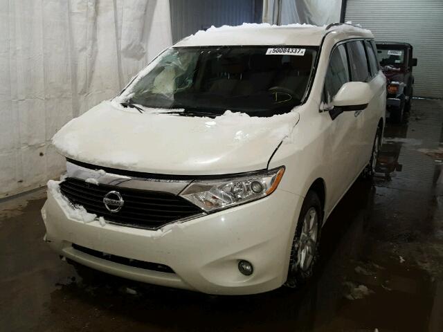 JN8AE2KP9G9151912 - 2016 NISSAN QUEST S WHITE photo 2