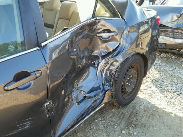 4T1BF1FKXCU025406 - 2012 TOYOTA CAMRY BASE GRAY photo 10