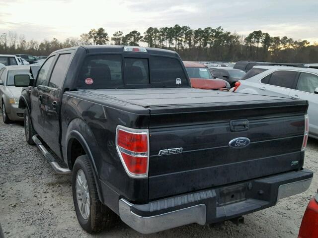 1FTFW1CV5AFA88077 - 2010 FORD F150 SUPER BLACK photo 3