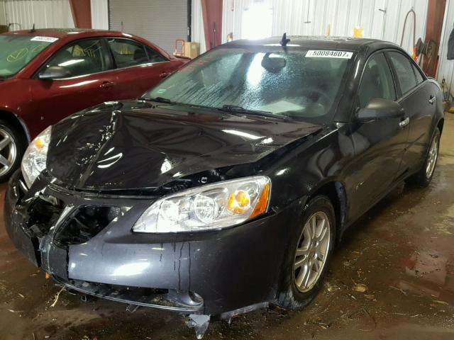 1G2ZG57N394138207 - 2009 PONTIAC G6 BLACK photo 2