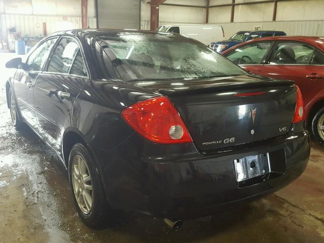 1G2ZG57N394138207 - 2009 PONTIAC G6 BLACK photo 3