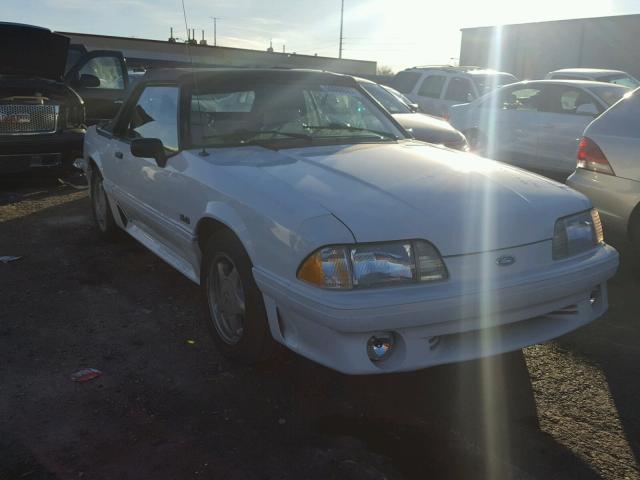 1FACP45E1NF174884 - 1992 FORD MUSTANG GT WHITE photo 1