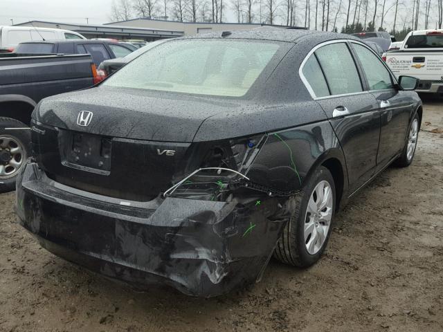 1HGCP36828A086135 - 2008 HONDA ACCORD EXL TAN photo 4