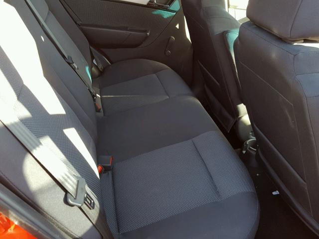 KL1TD5DE1AB112176 - 2010 CHEVROLET AVEO LS RED photo 6